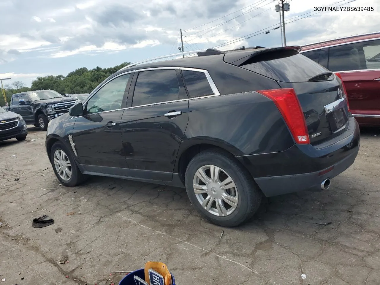 3GYFNAEY2BS639485 2011 Cadillac Srx Luxury Collection