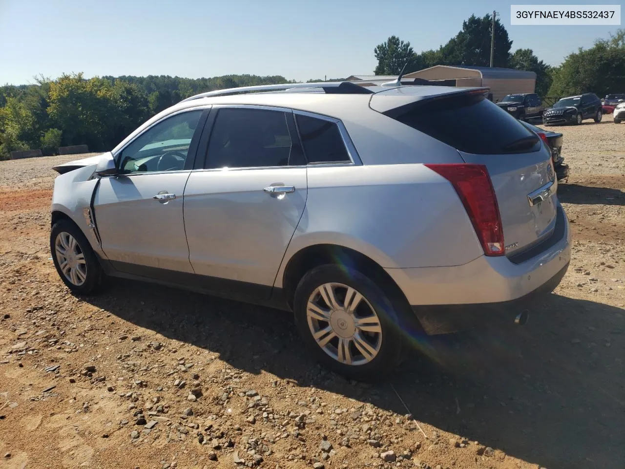 2011 Cadillac Srx Luxury Collection VIN: 3GYFNAEY4BS532437 Lot: 67944554