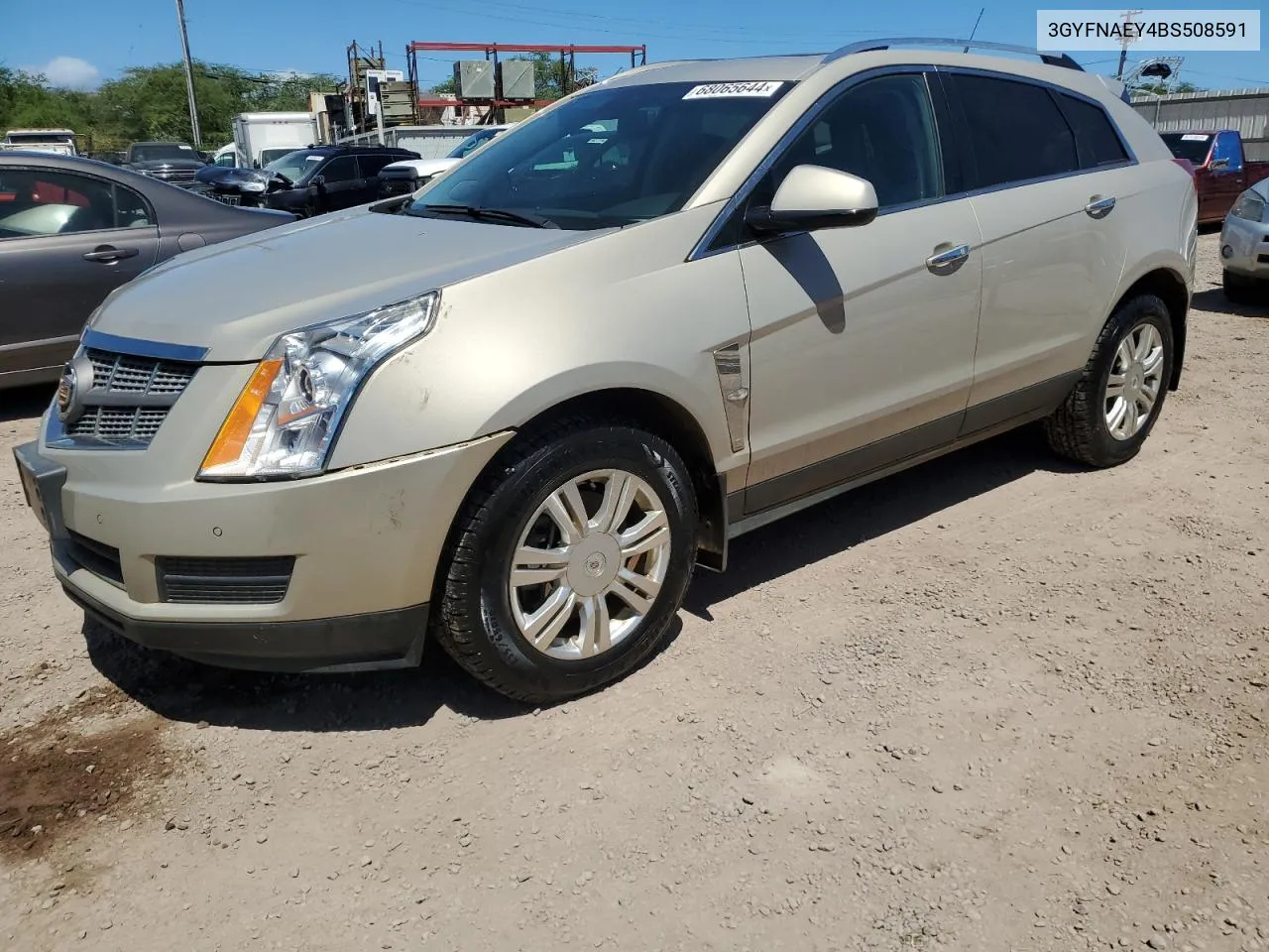 2011 Cadillac Srx Luxury Collection VIN: 3GYFNAEY4BS508591 Lot: 68065644