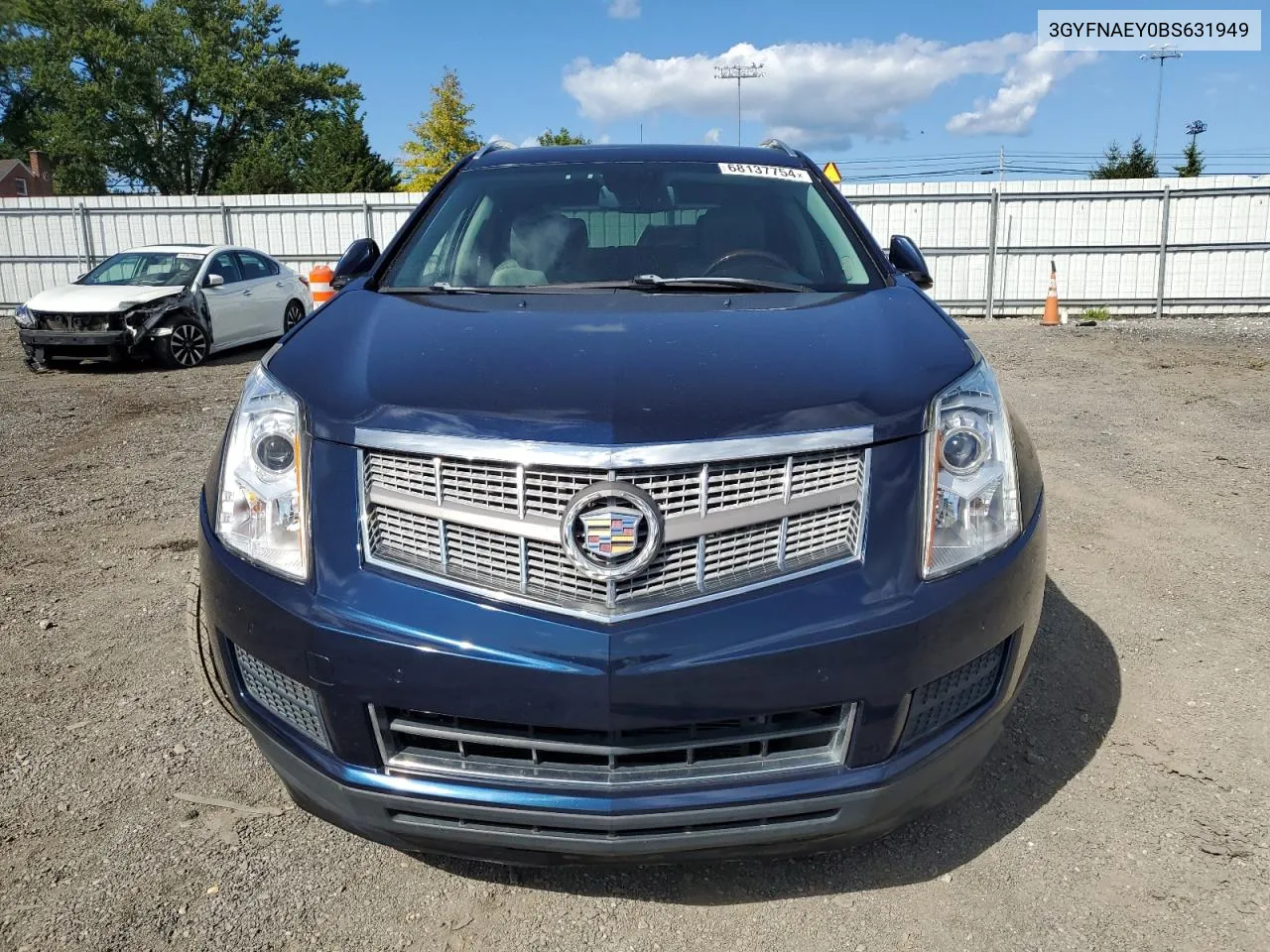 3GYFNAEY0BS631949 2011 Cadillac Srx Luxury Collection