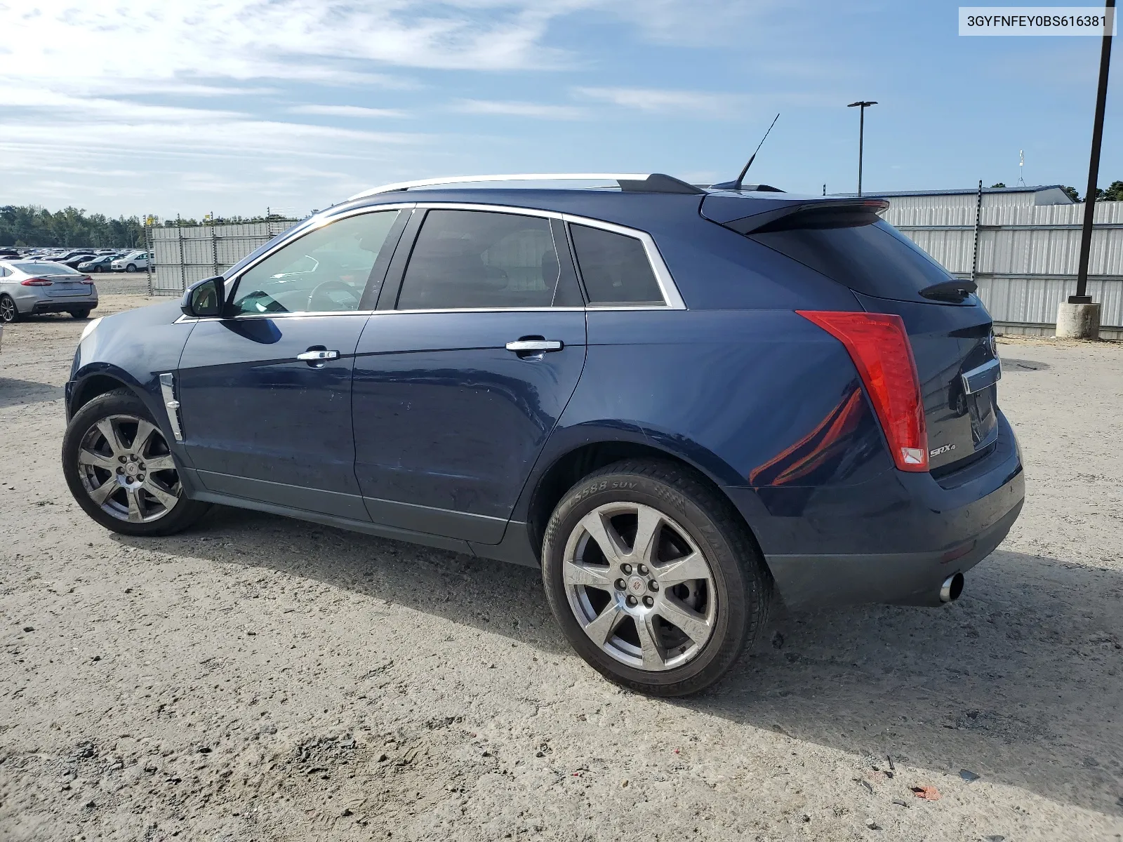 2011 Cadillac Srx Premium Collection VIN: 3GYFNFEY0BS616381 Lot: 68178694