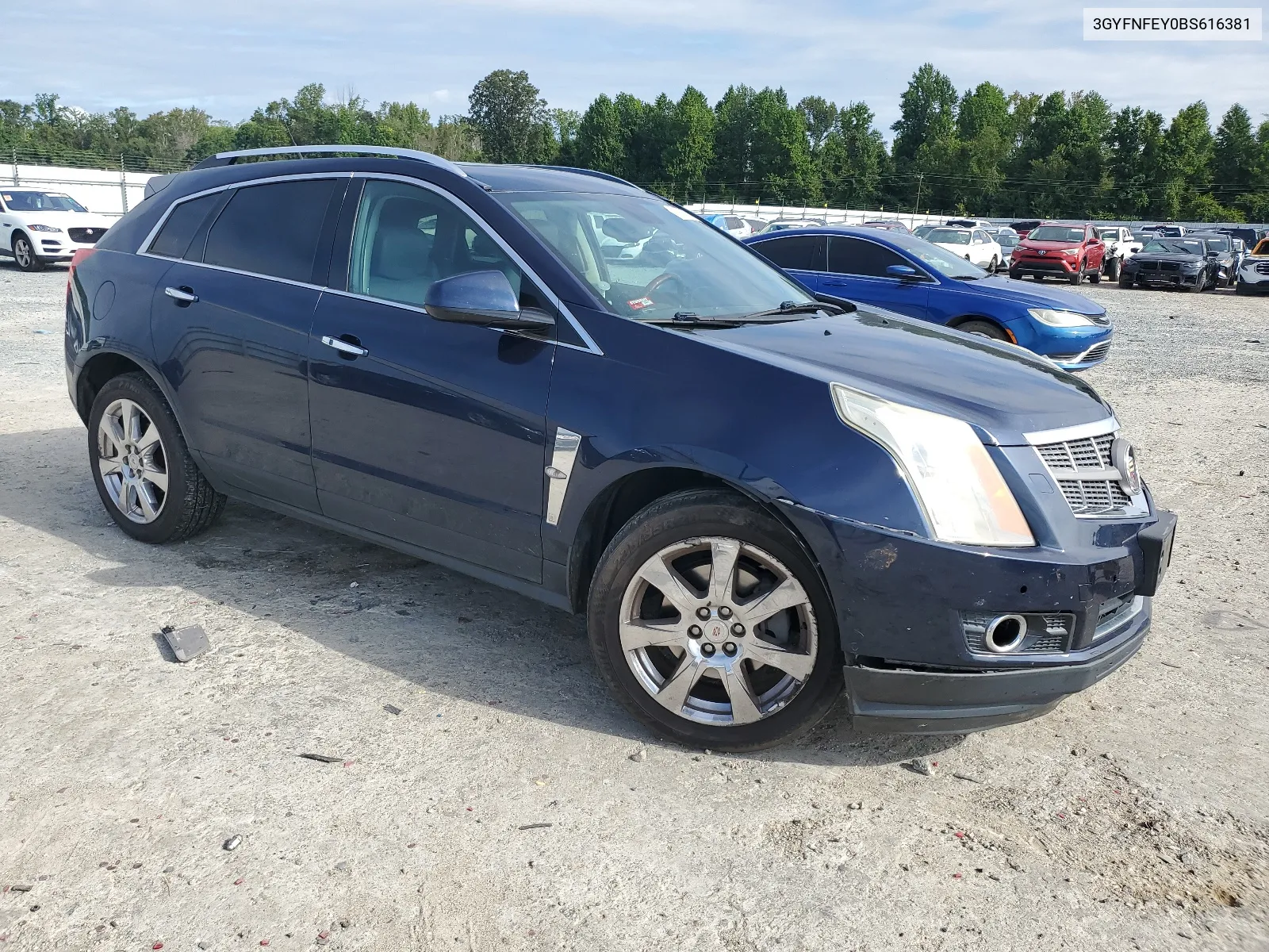 2011 Cadillac Srx Premium Collection VIN: 3GYFNFEY0BS616381 Lot: 68178694