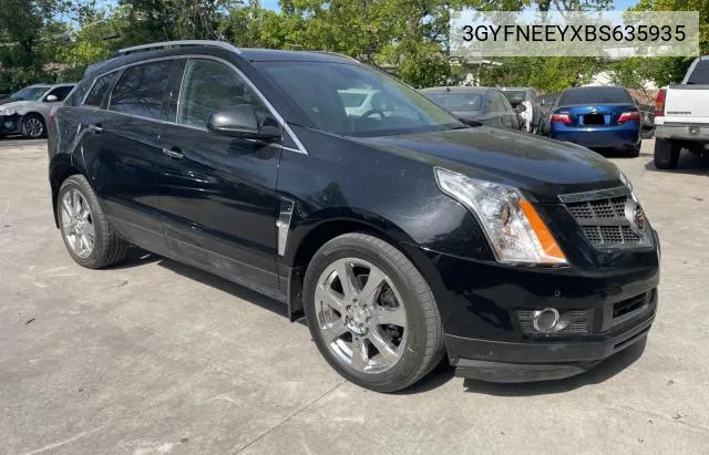 2011 Cadillac Srx Performance Collection VIN: 3GYFNEEYXBS635935 Lot: 68261434