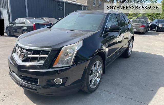 2011 Cadillac Srx Performance Collection VIN: 3GYFNEEYXBS635935 Lot: 68261434