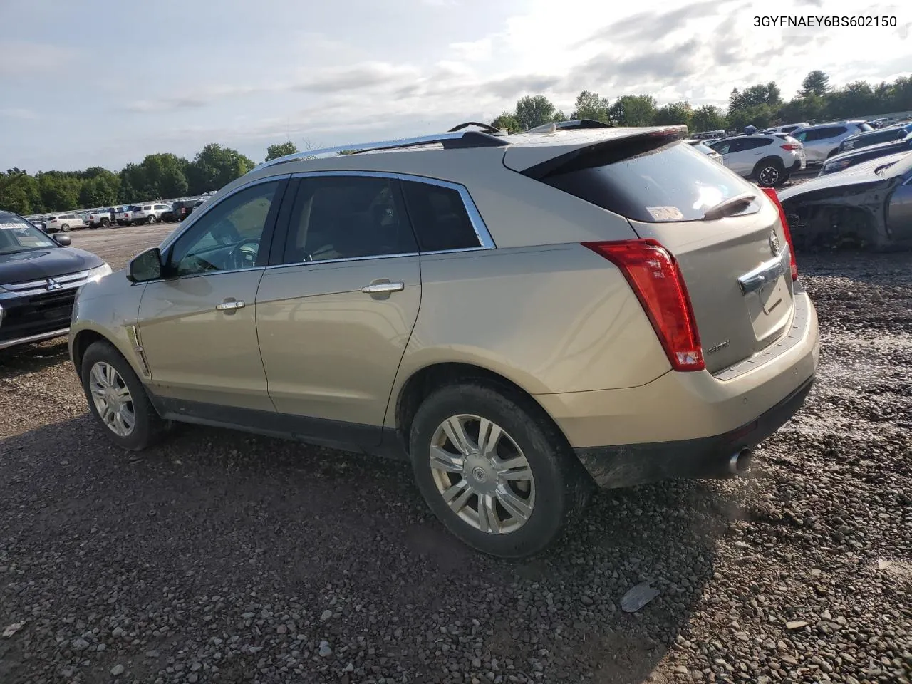 3GYFNAEY6BS602150 2011 Cadillac Srx Luxury Collection