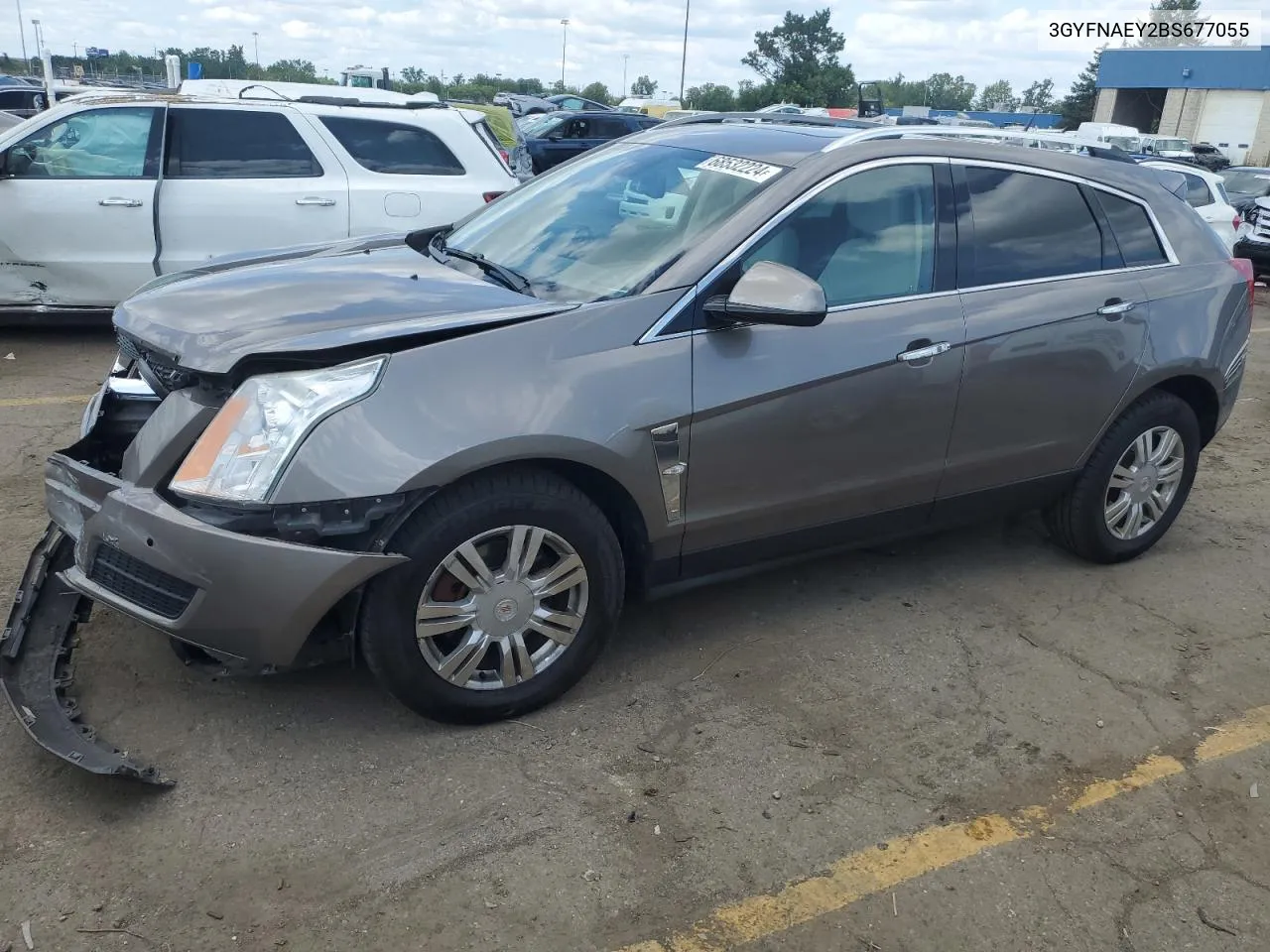 3GYFNAEY2BS677055 2011 Cadillac Srx Luxury Collection