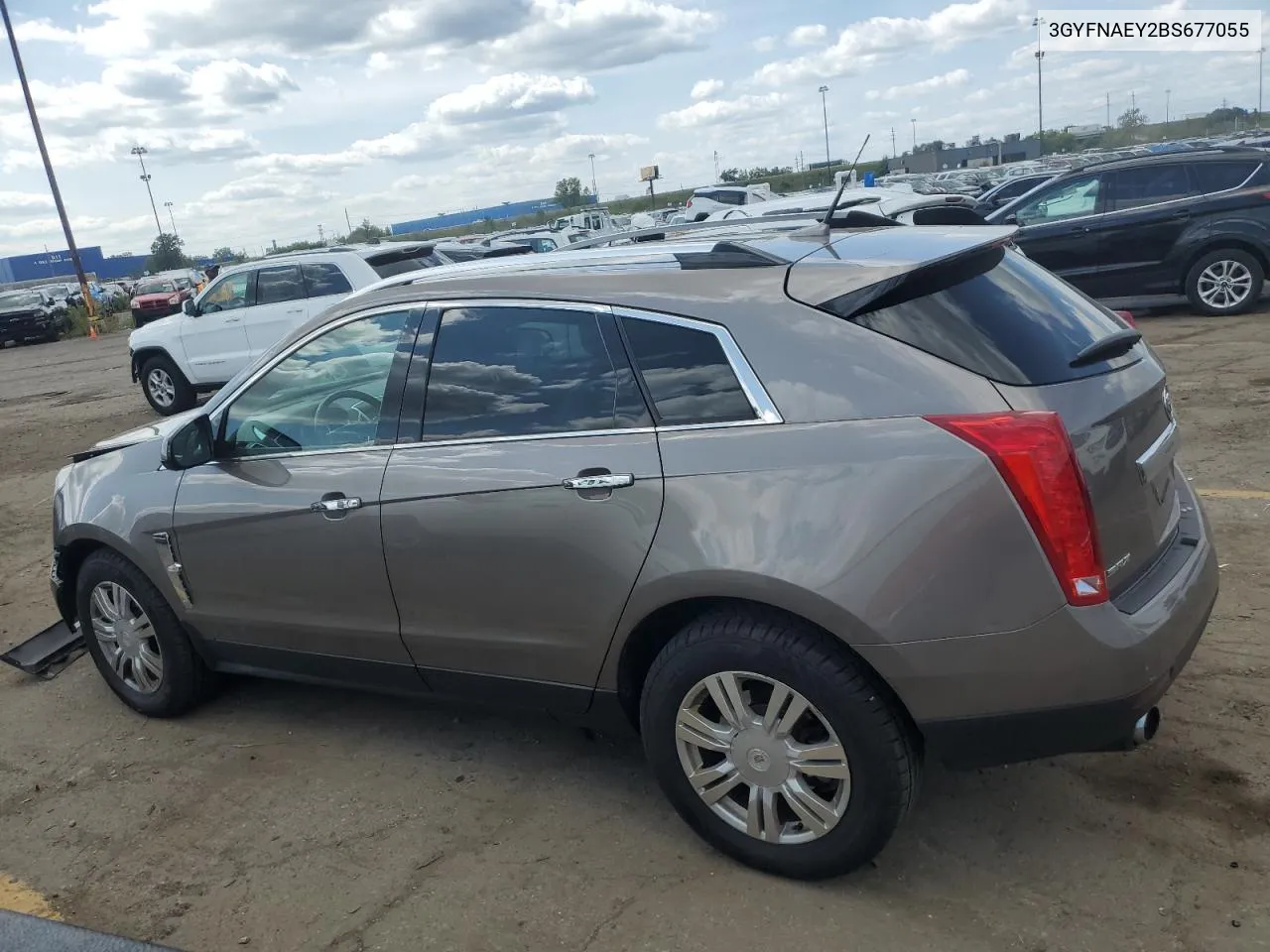 2011 Cadillac Srx Luxury Collection VIN: 3GYFNAEY2BS677055 Lot: 68532224