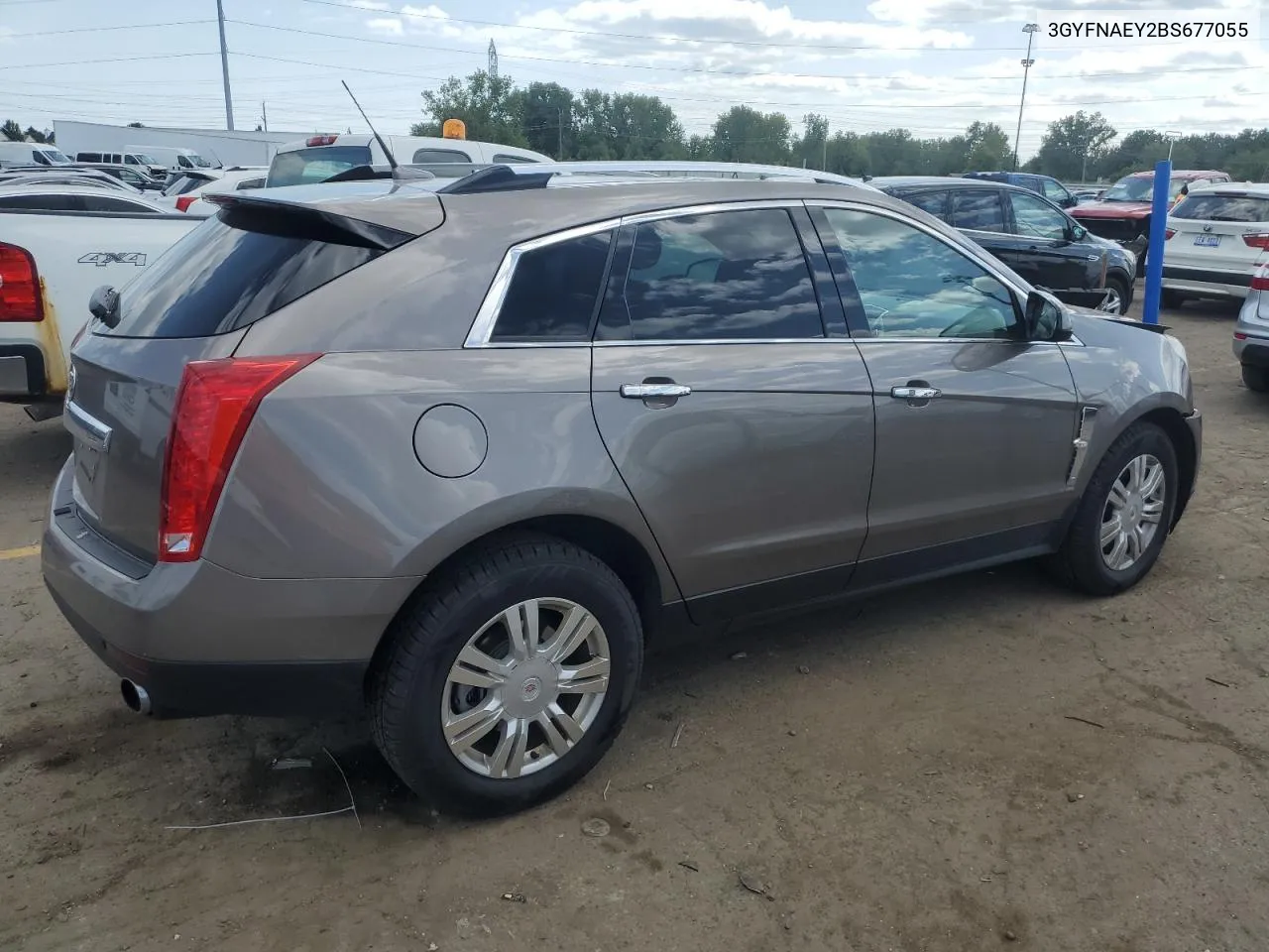 3GYFNAEY2BS677055 2011 Cadillac Srx Luxury Collection