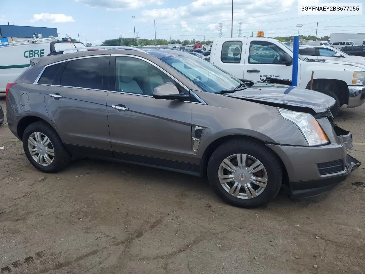 3GYFNAEY2BS677055 2011 Cadillac Srx Luxury Collection