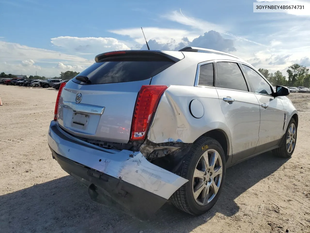 3GYFNBEY4BS674731 2011 Cadillac Srx Performance Collection