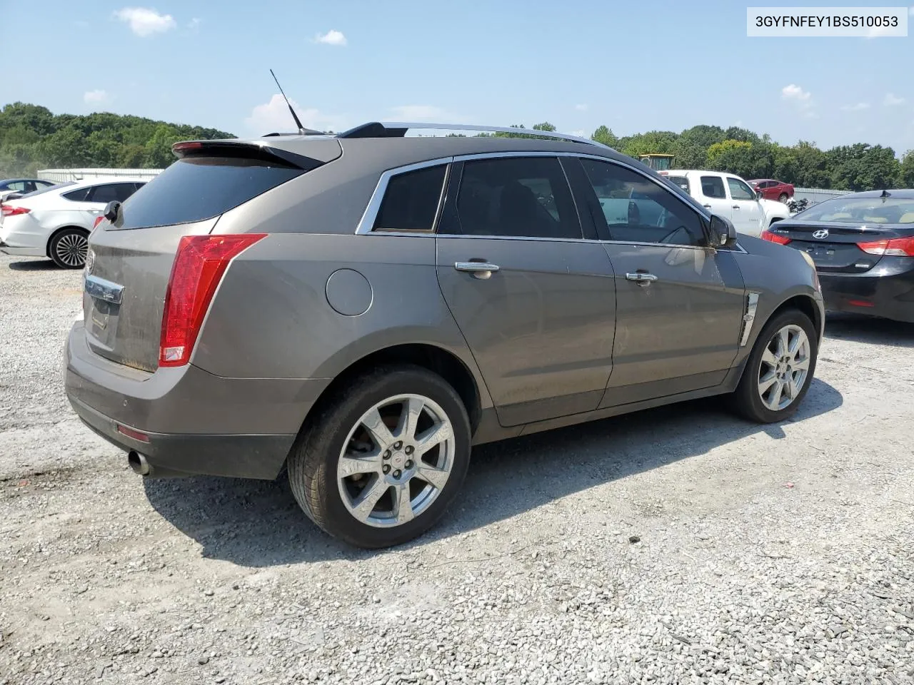 2011 Cadillac Srx Premium Collection VIN: 3GYFNFEY1BS510053 Lot: 69681394