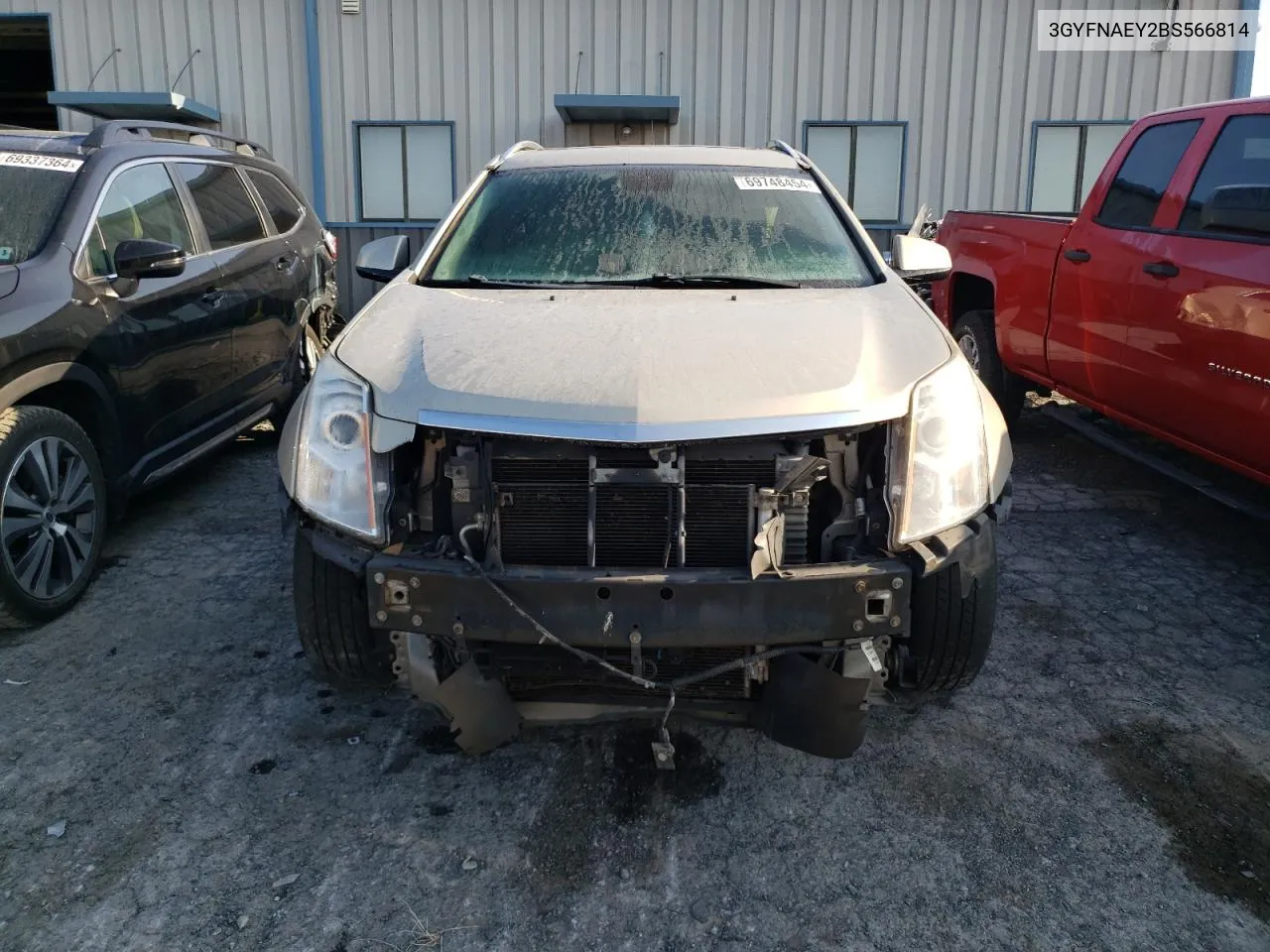 3GYFNAEY2BS566814 2011 Cadillac Srx Luxury Collection