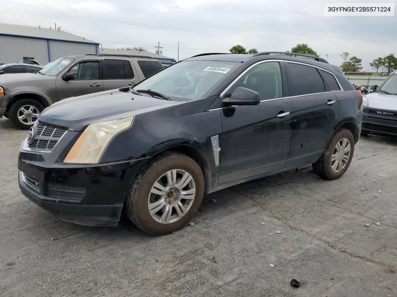 2011 Cadillac Srx VIN: 3GYFNGEY2BS571224 Lot: 69883444