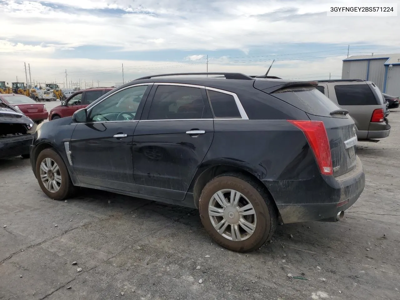 2011 Cadillac Srx VIN: 3GYFNGEY2BS571224 Lot: 69883444