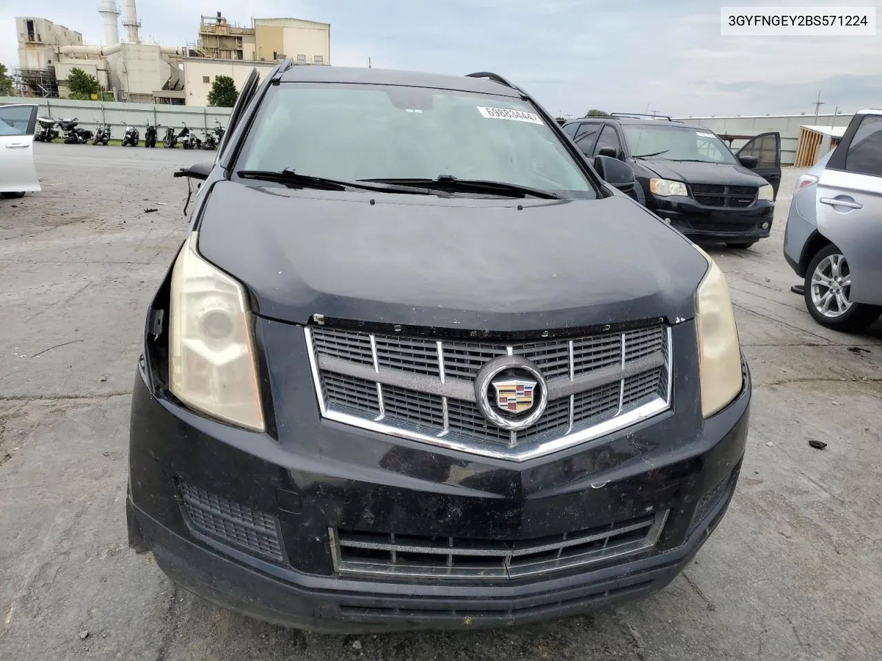 2011 Cadillac Srx VIN: 3GYFNGEY2BS571224 Lot: 69883444