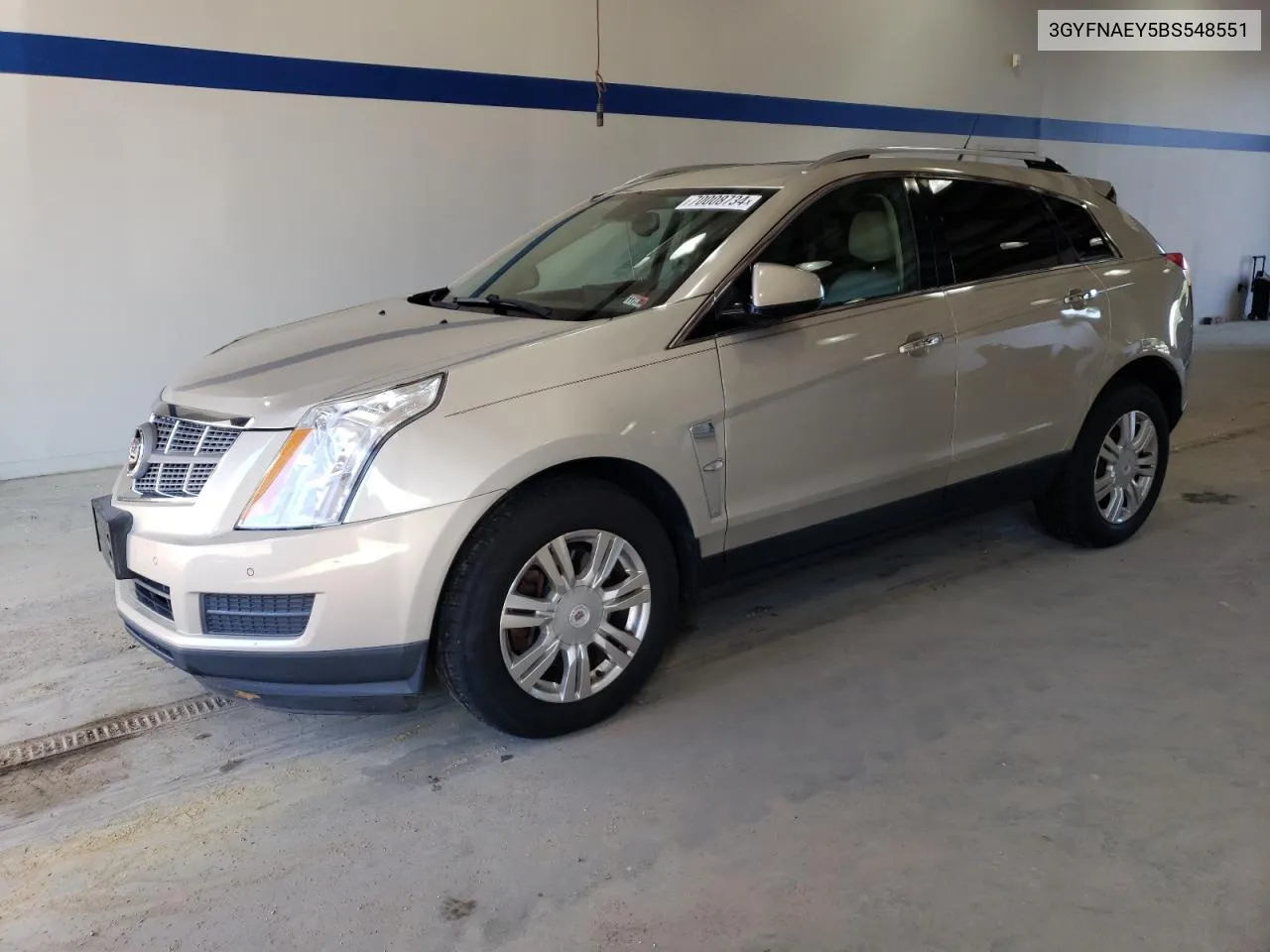 2011 Cadillac Srx Luxury Collection VIN: 3GYFNAEY5BS548551 Lot: 70008734