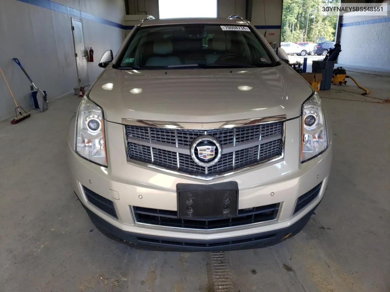 2011 Cadillac Srx Luxury Collection VIN: 3GYFNAEY5BS548551 Lot: 70008734