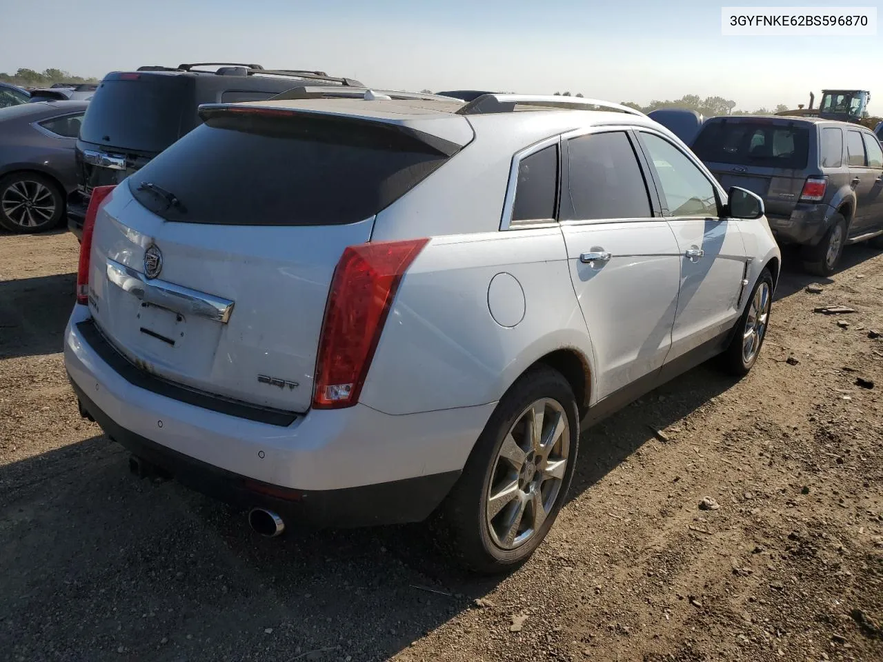 2011 Cadillac Srx Premium Collection VIN: 3GYFNKE62BS596870 Lot: 70130474