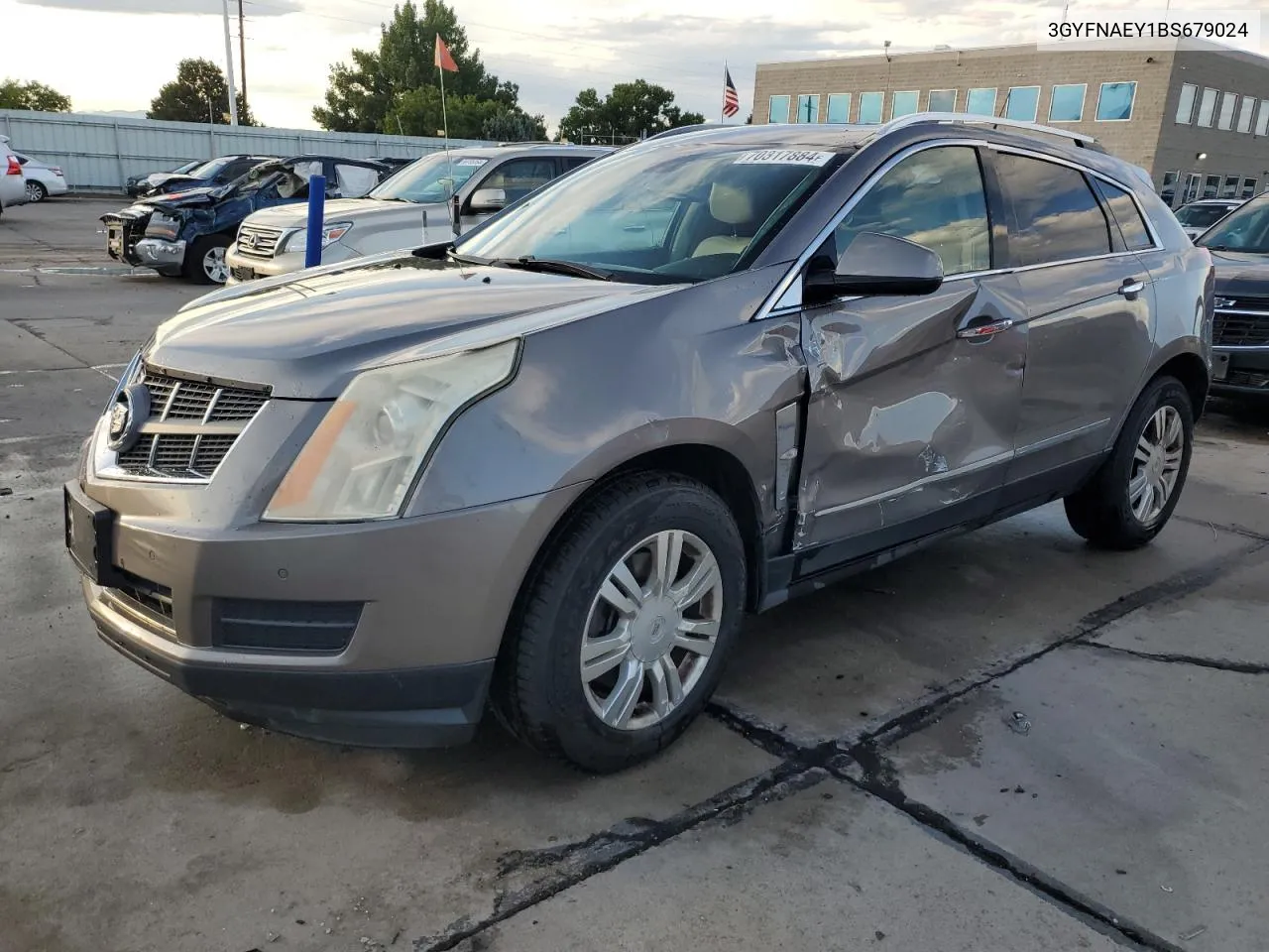 3GYFNAEY1BS679024 2011 Cadillac Srx Luxury Collection