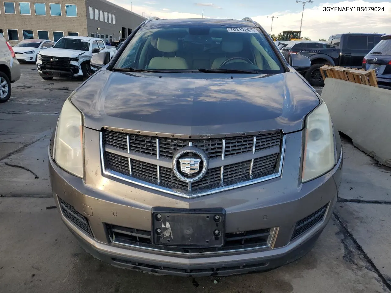 3GYFNAEY1BS679024 2011 Cadillac Srx Luxury Collection