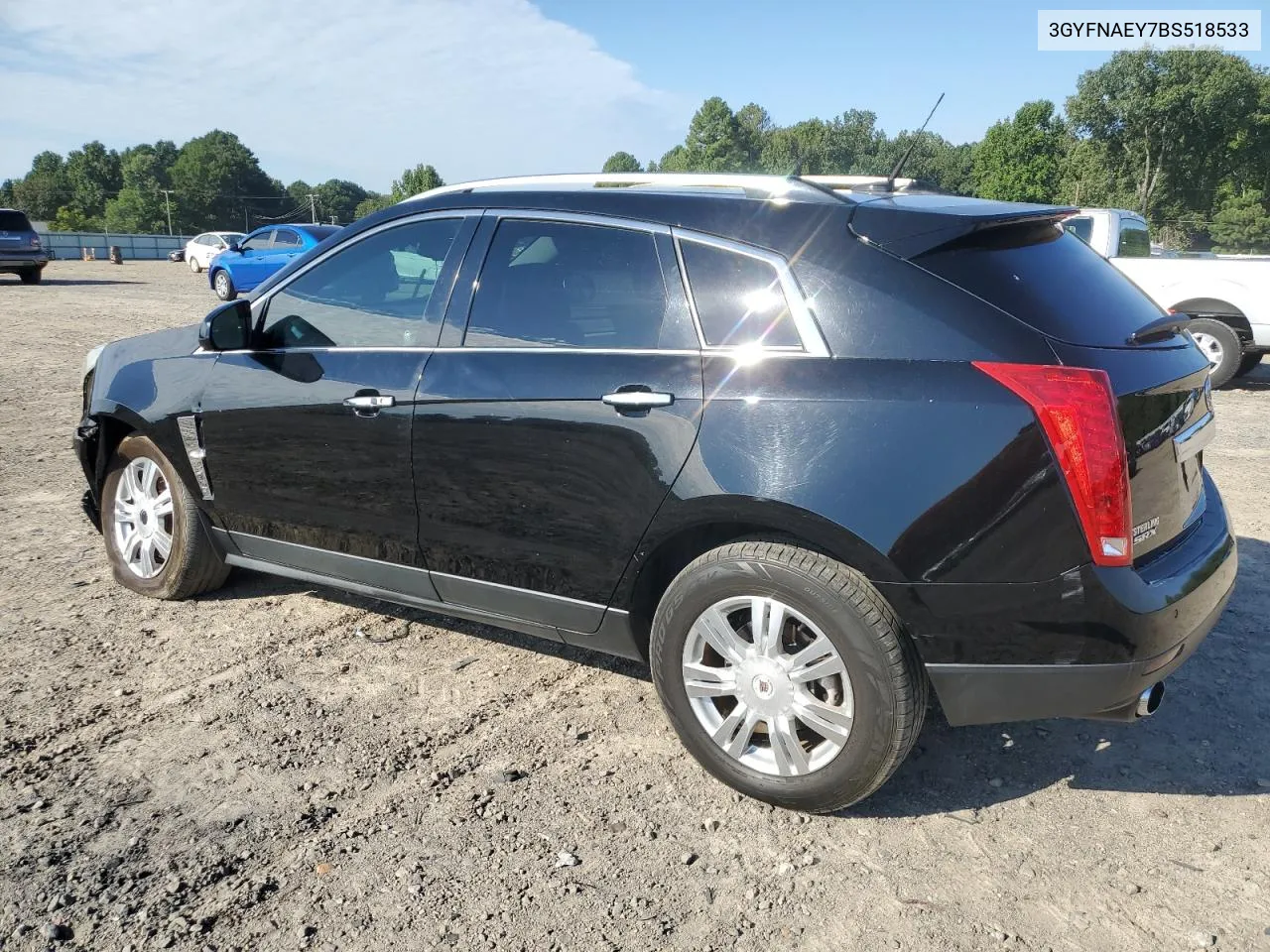 2011 Cadillac Srx Luxury Collection VIN: 3GYFNAEY7BS518533 Lot: 70408994