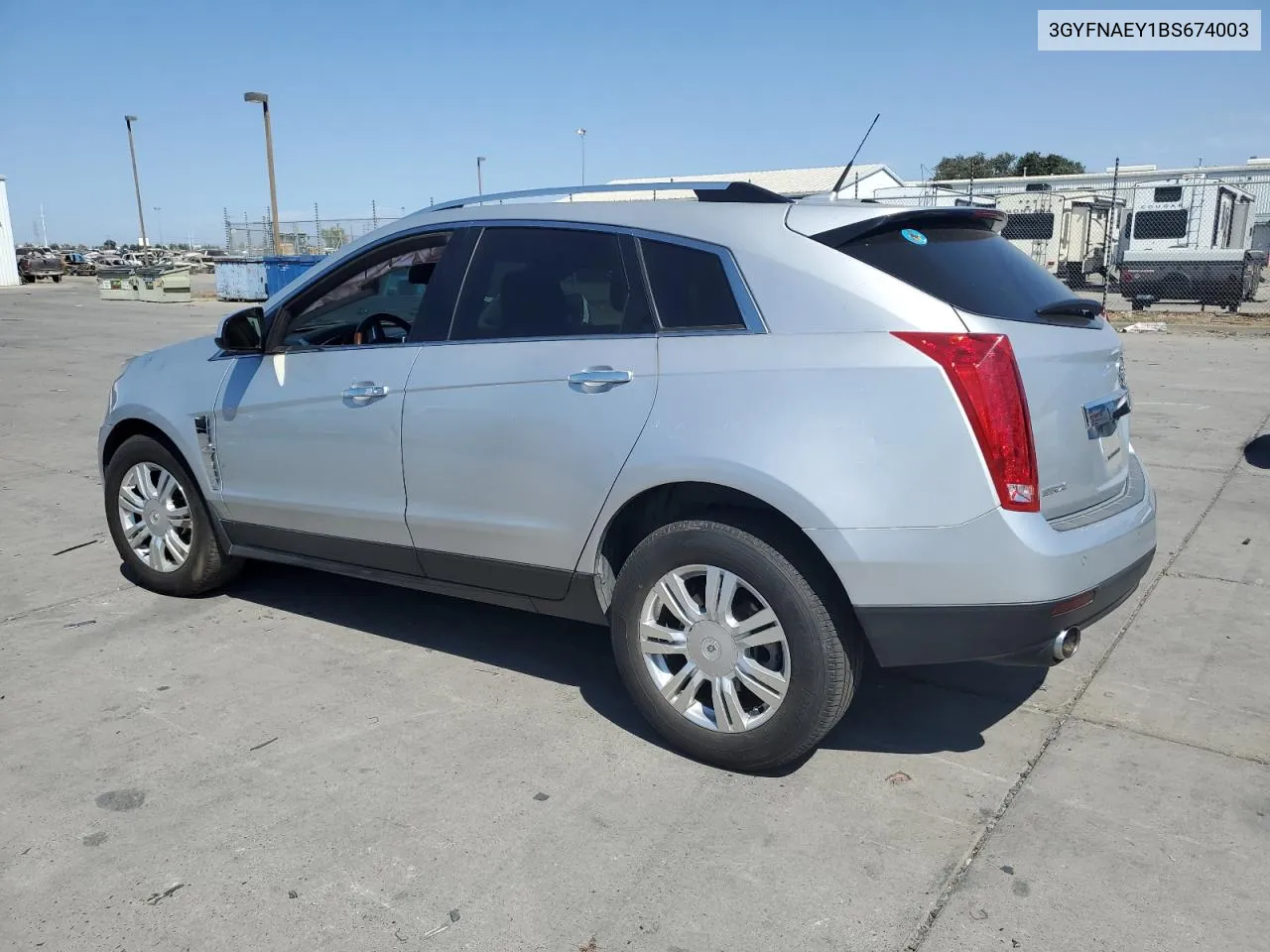 3GYFNAEY1BS674003 2011 Cadillac Srx Luxury Collection