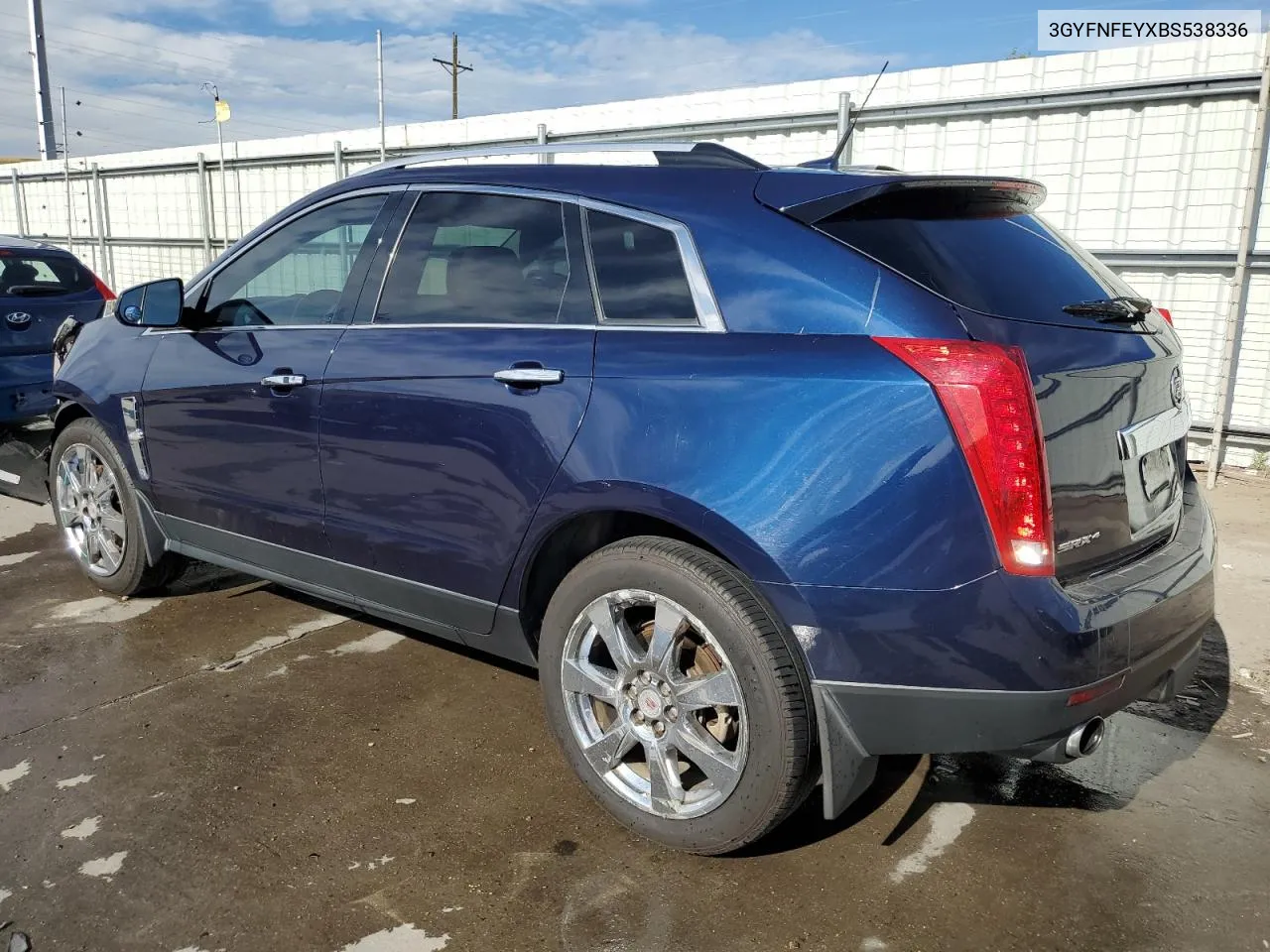 2011 Cadillac Srx Premium Collection VIN: 3GYFNFEYXBS538336 Lot: 70997314