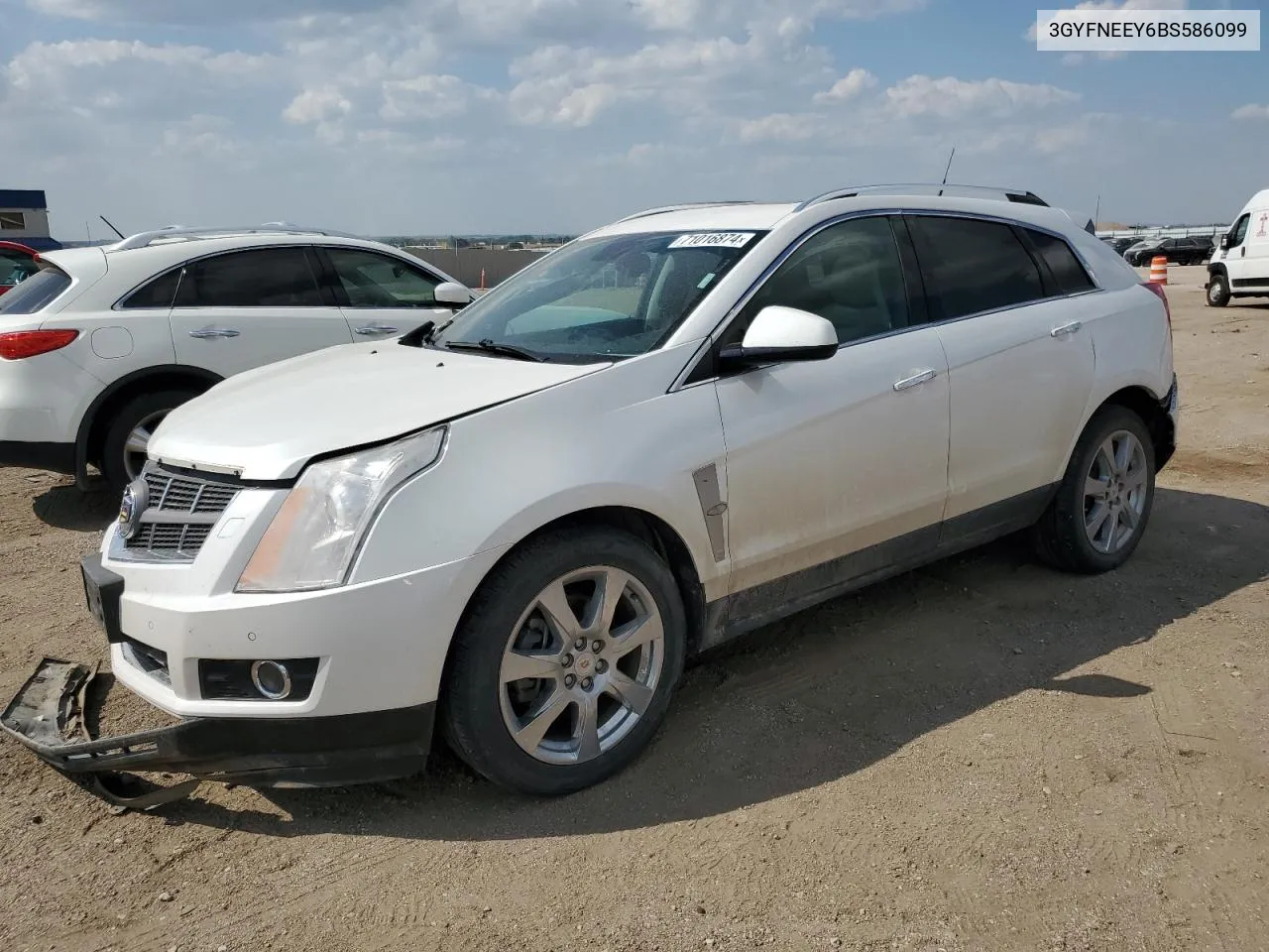 2011 Cadillac Srx Performance Collection VIN: 3GYFNEEY6BS586099 Lot: 71016874