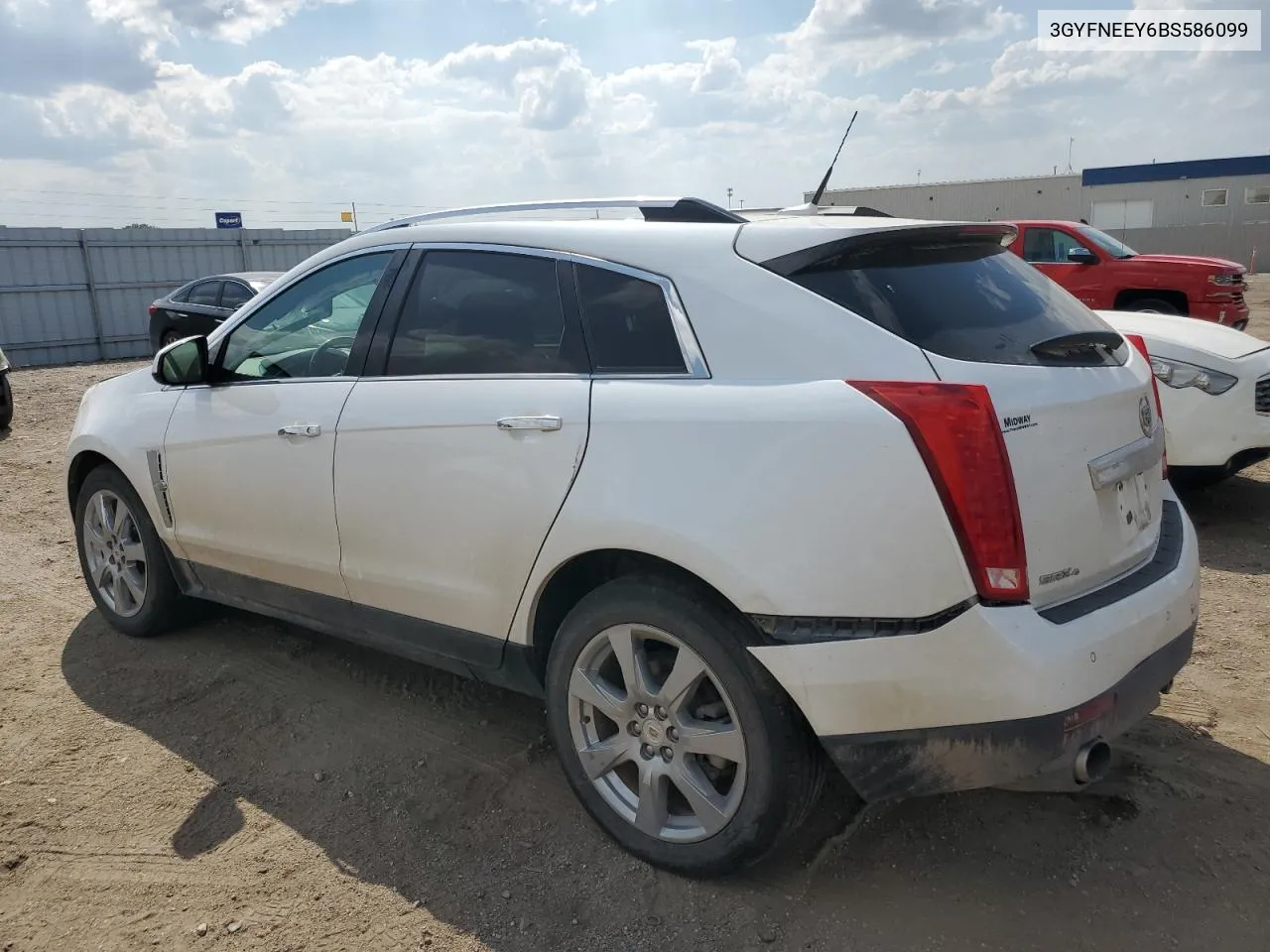 2011 Cadillac Srx Performance Collection VIN: 3GYFNEEY6BS586099 Lot: 71016874