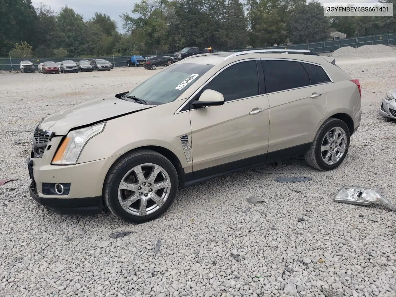 2011 Cadillac Srx Performance Collection VIN: 3GYFNBEY6BS661401 Lot: 71114494