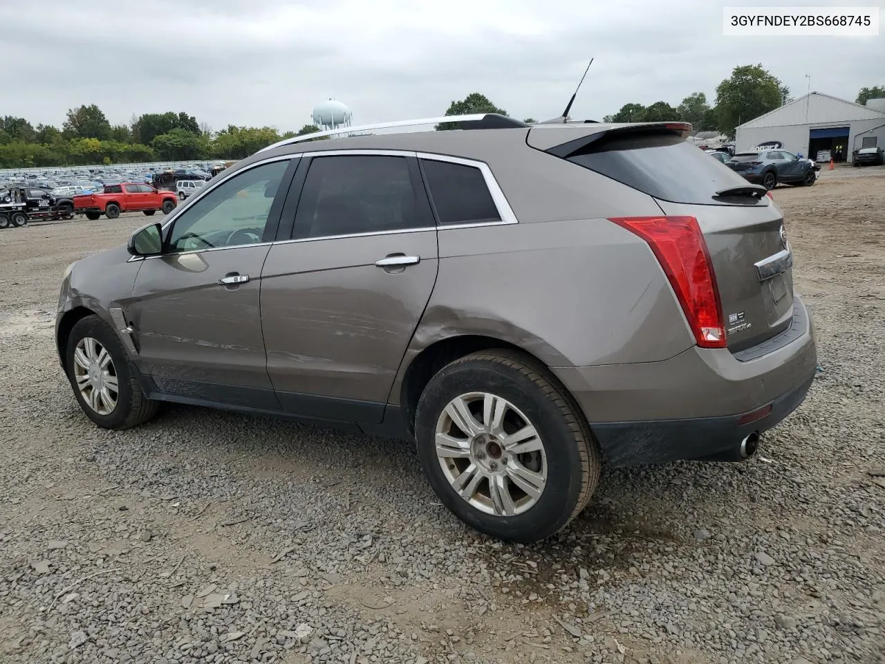 3GYFNDEY2BS668745 2011 Cadillac Srx Luxury Collection