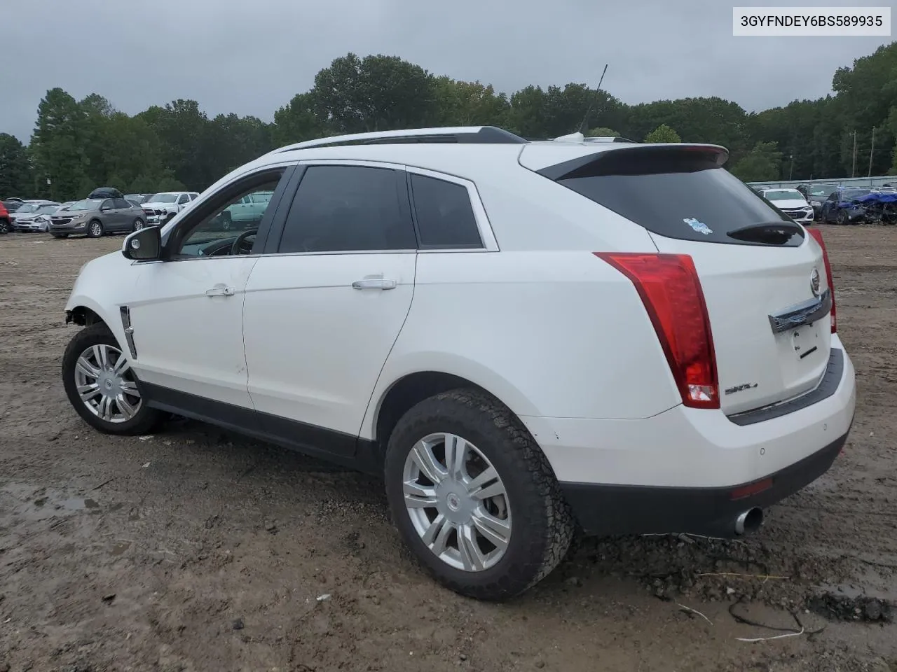 3GYFNDEY6BS589935 2011 Cadillac Srx Luxury Collection