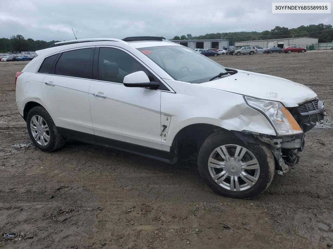 2011 Cadillac Srx Luxury Collection VIN: 3GYFNDEY6BS589935 Lot: 71250614