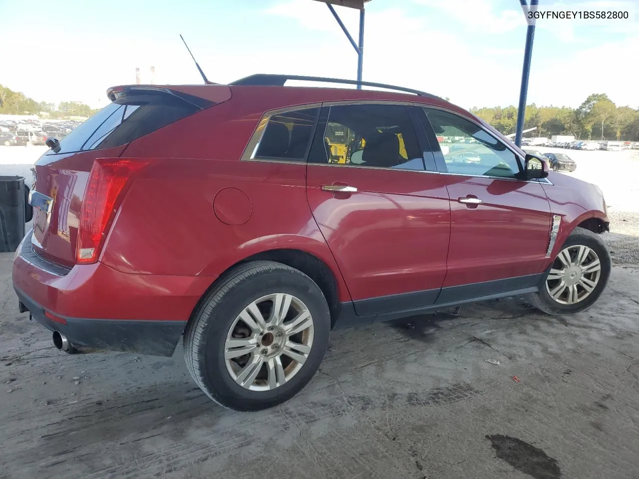 2011 Cadillac Srx VIN: 3GYFNGEY1BS582800 Lot: 71391794