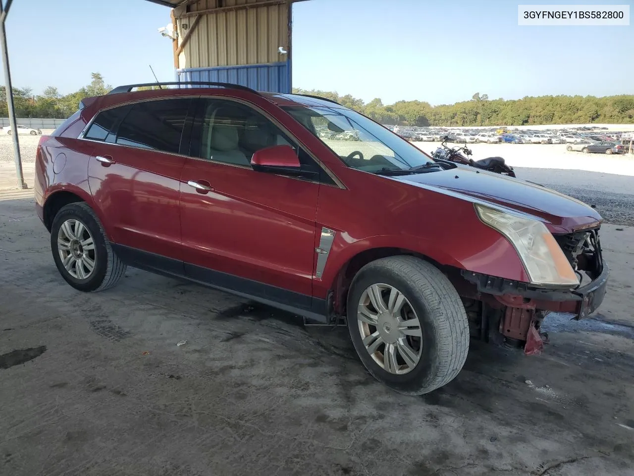 3GYFNGEY1BS582800 2011 Cadillac Srx