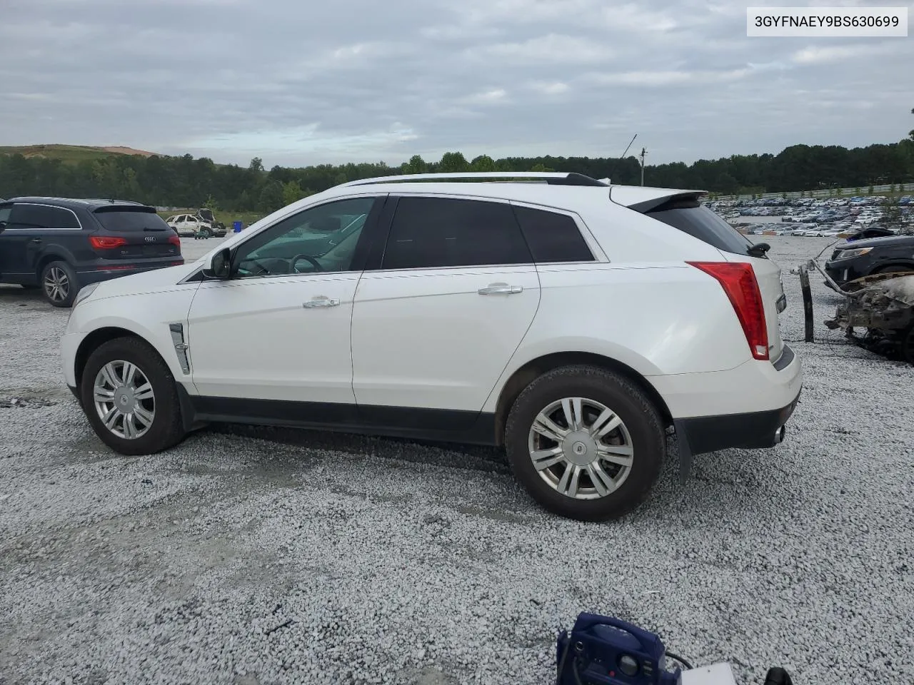 3GYFNAEY9BS630699 2011 Cadillac Srx Luxury Collection