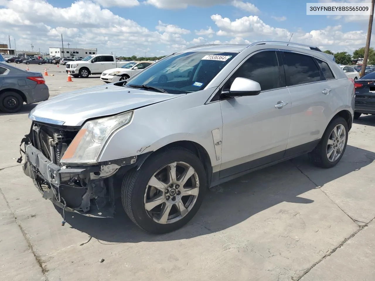 2011 Cadillac Srx Performance Collection VIN: 3GYFNBEY8BS565009 Lot: 71536364