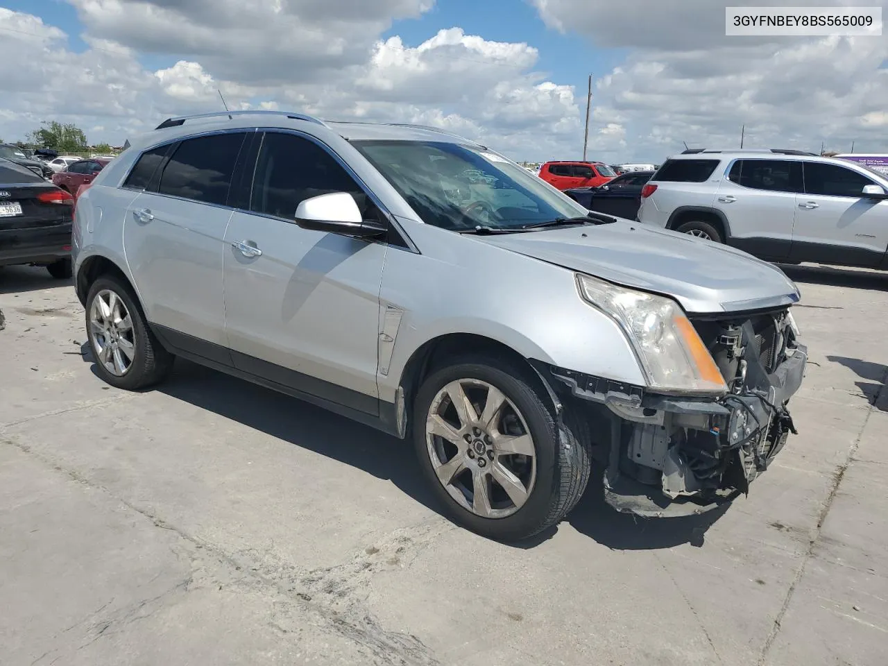 2011 Cadillac Srx Performance Collection VIN: 3GYFNBEY8BS565009 Lot: 71536364