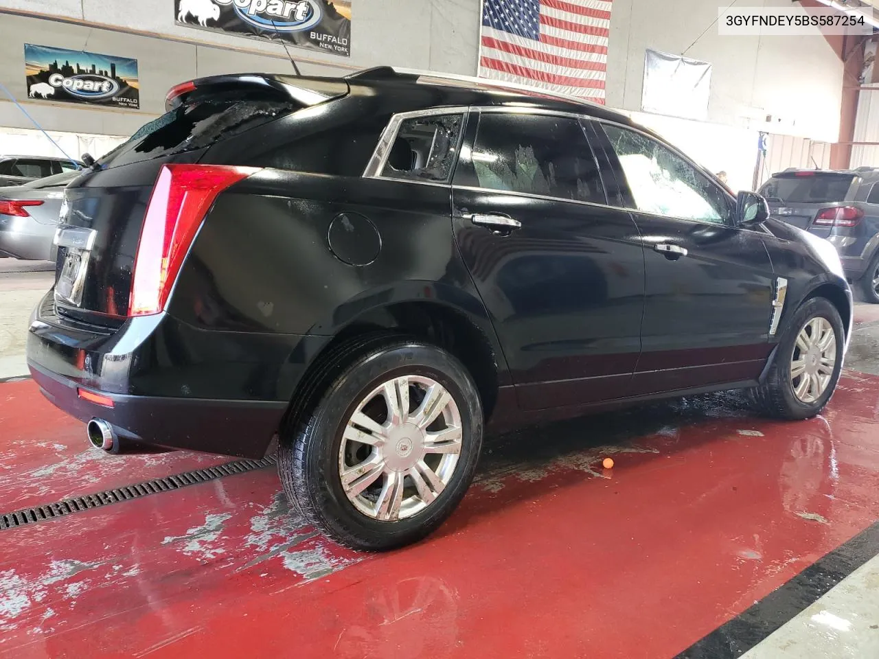 3GYFNDEY5BS587254 2011 Cadillac Srx Luxury Collection