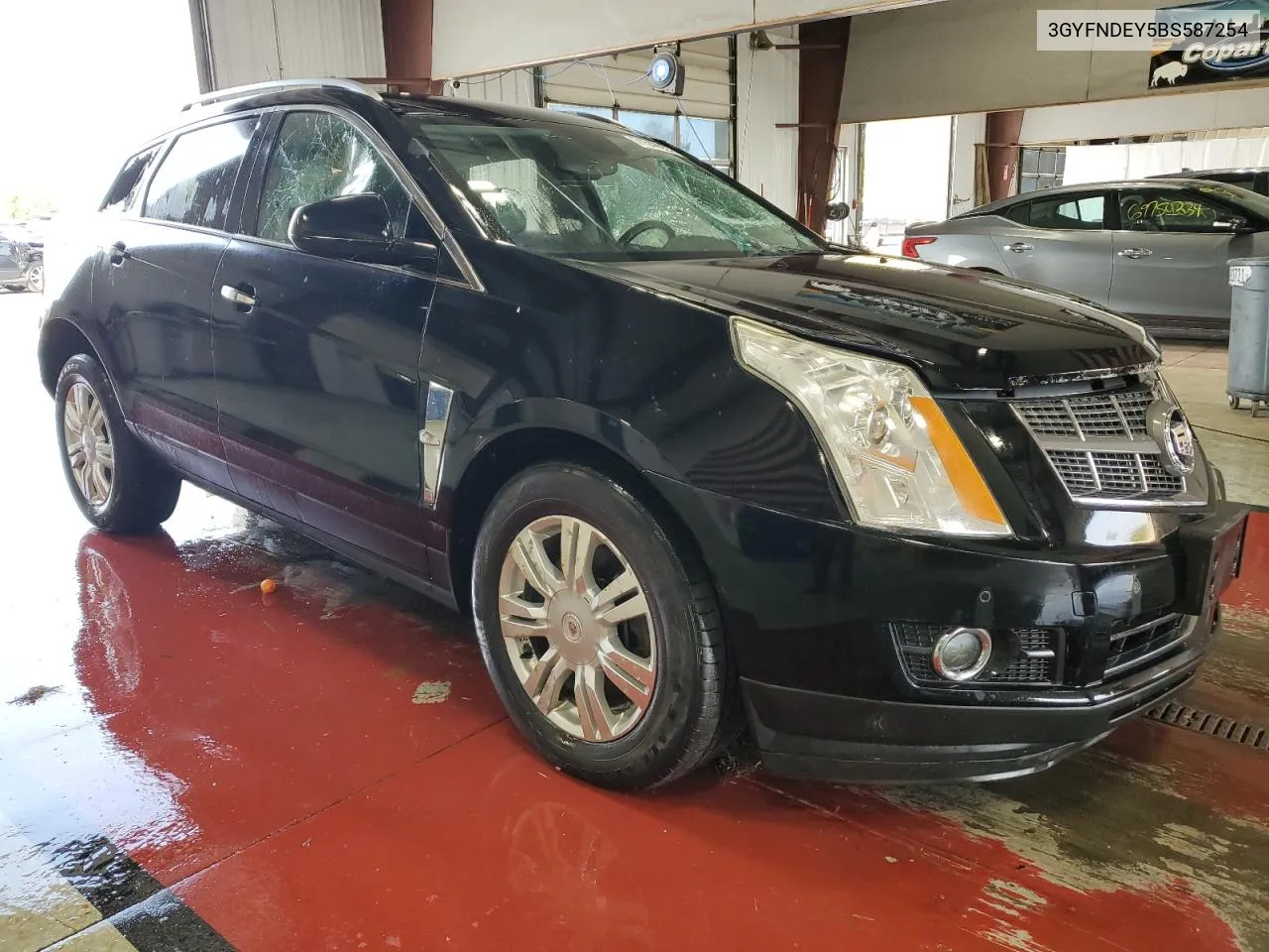 3GYFNDEY5BS587254 2011 Cadillac Srx Luxury Collection