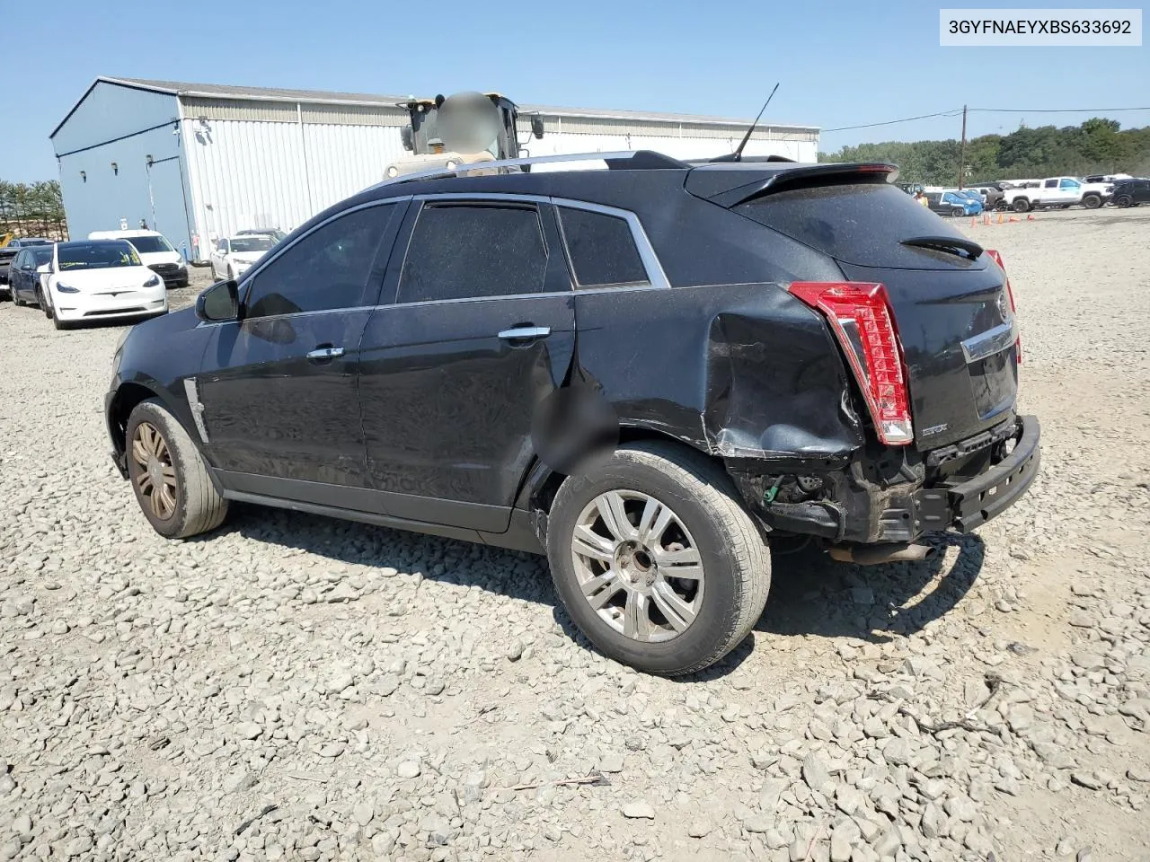 3GYFNAEYXBS633692 2011 Cadillac Srx Luxury Collection