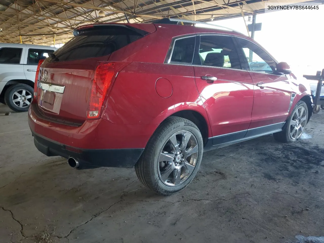 3GYFNCEY7BS644645 2011 Cadillac Srx Premium Collection