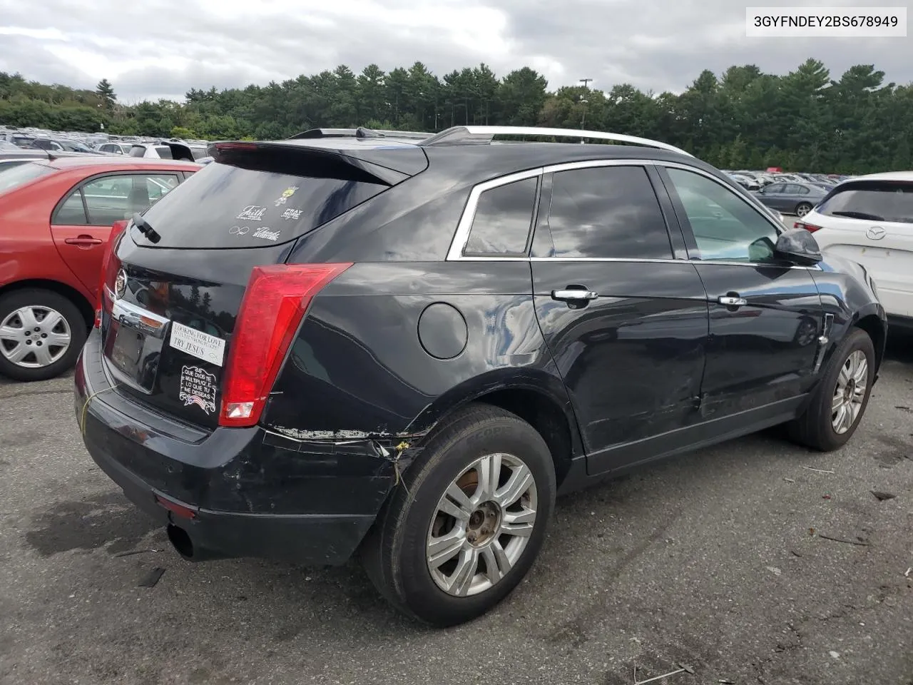 2011 Cadillac Srx Luxury Collection VIN: 3GYFNDEY2BS678949 Lot: 71956894