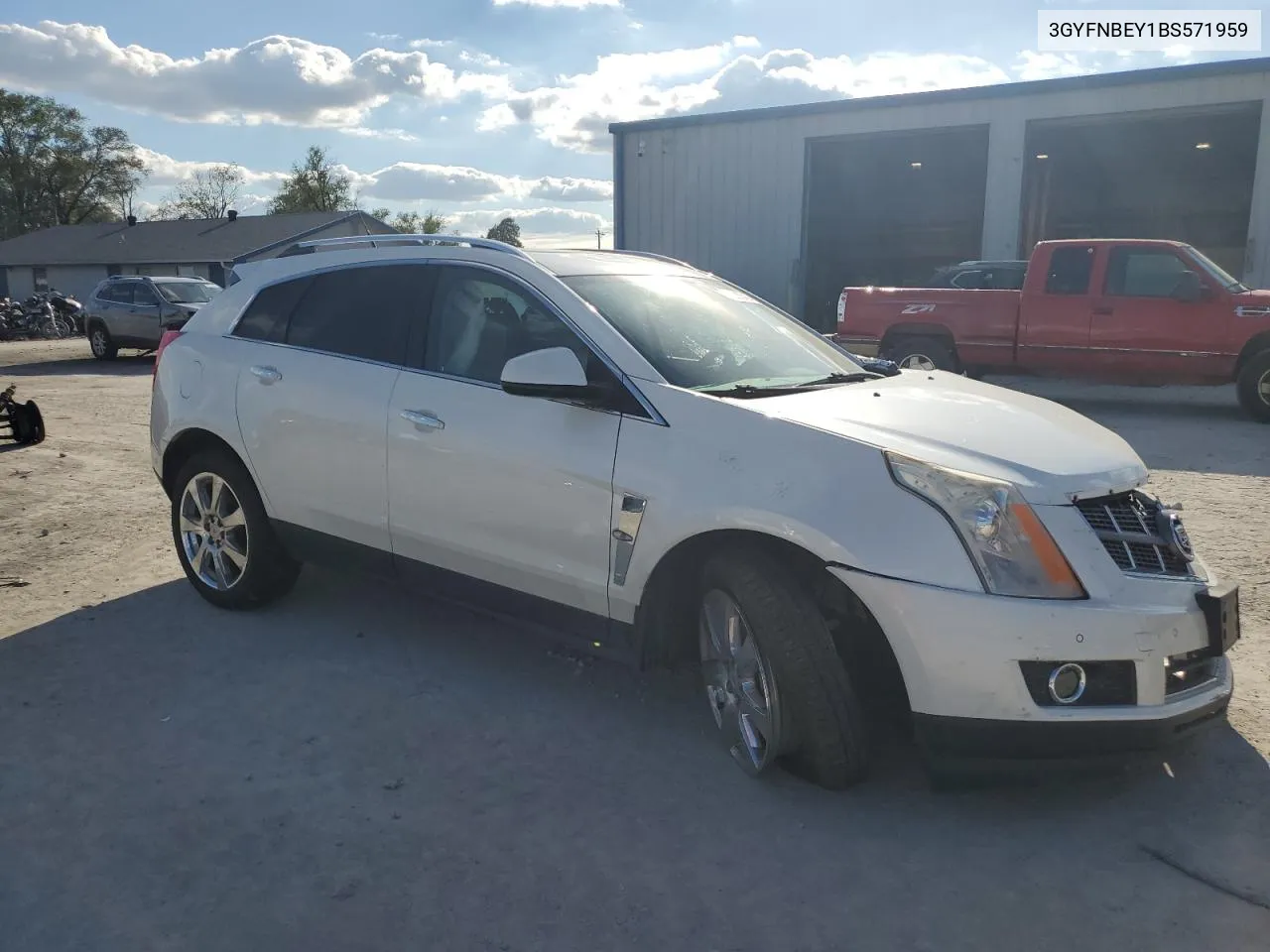 2011 Cadillac Srx Performance Collection VIN: 3GYFNBEY1BS571959 Lot: 72205434