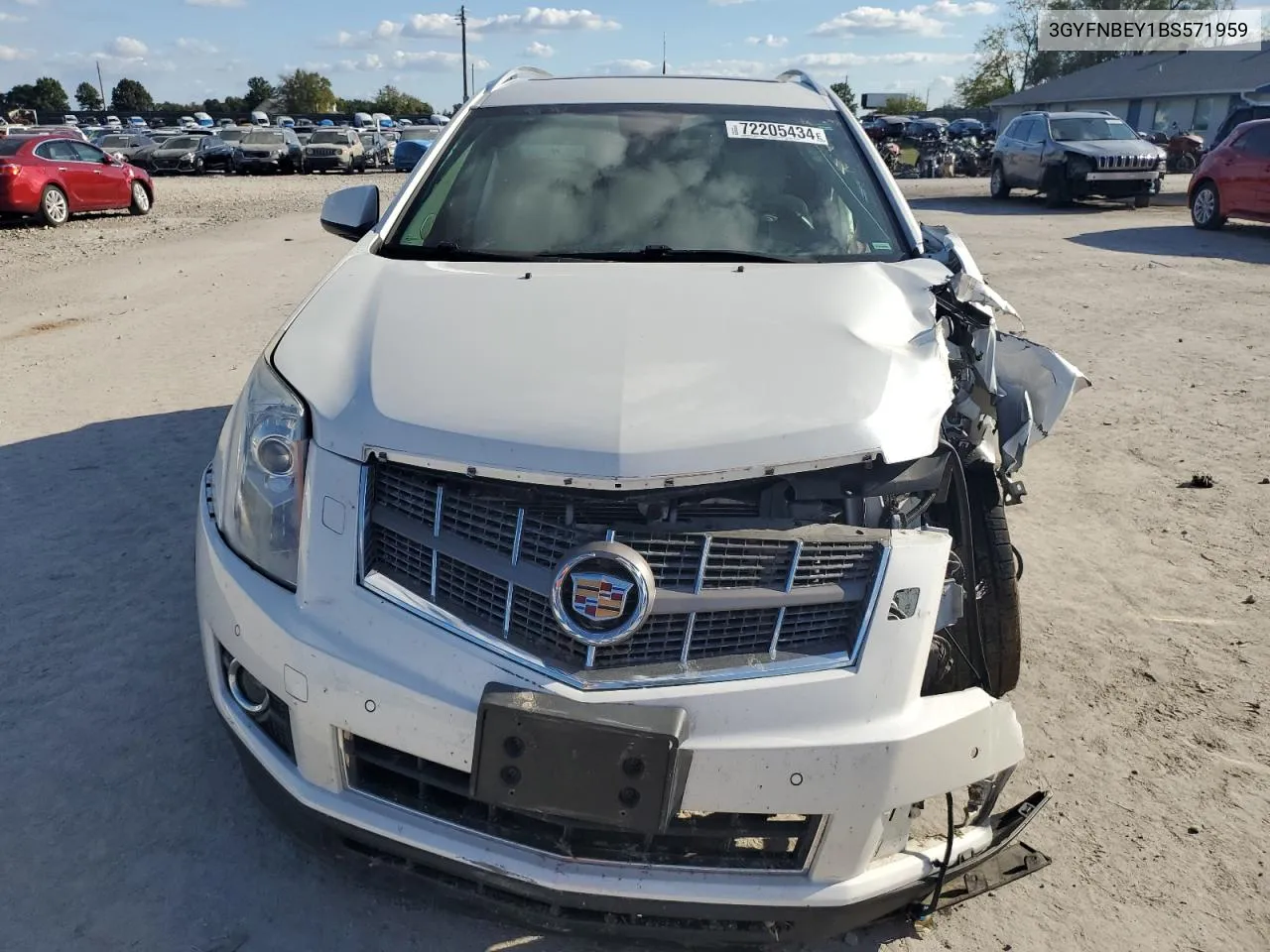 3GYFNBEY1BS571959 2011 Cadillac Srx Performance Collection