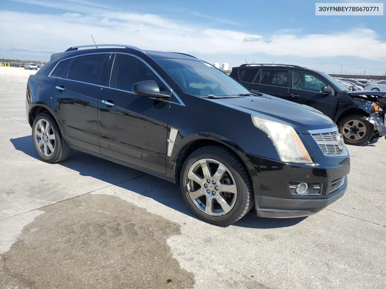 2011 Cadillac Srx Performance Collection VIN: 3GYFNBEY7BS670771 Lot: 72219134