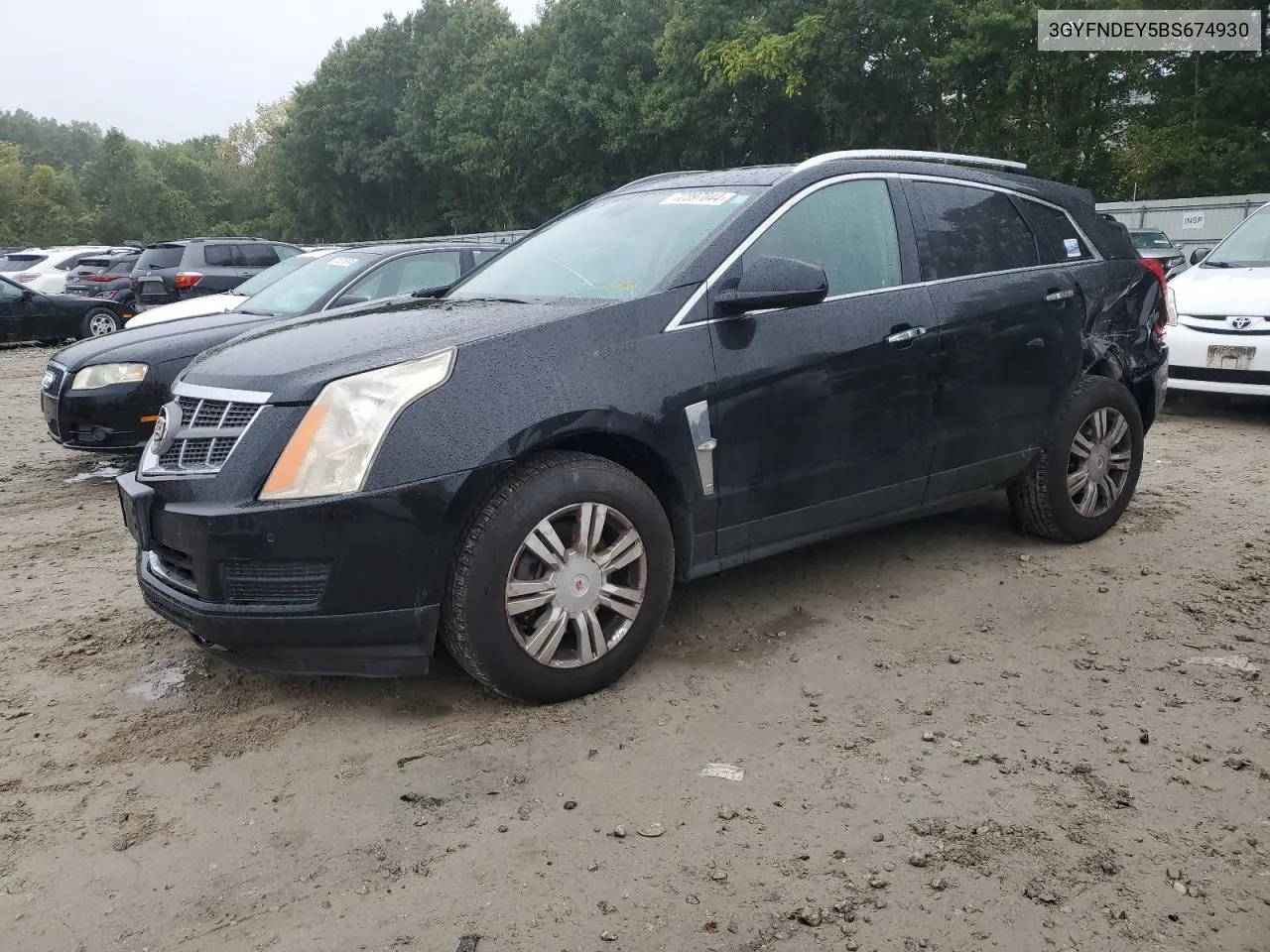 2011 Cadillac Srx Luxury Collection VIN: 3GYFNDEY5BS674930 Lot: 72397044