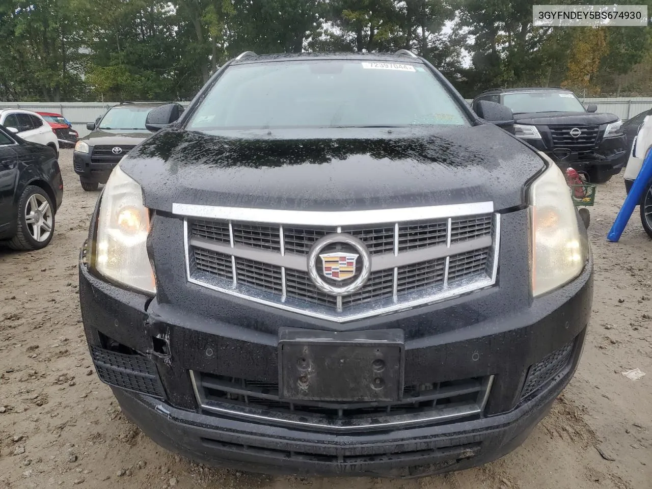 2011 Cadillac Srx Luxury Collection VIN: 3GYFNDEY5BS674930 Lot: 72397044