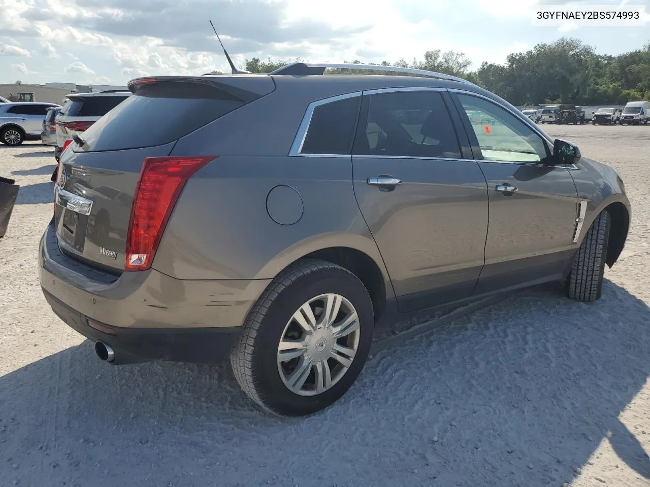 2011 Cadillac Srx Luxury Collection VIN: 3GYFNAEY2BS574993 Lot: 72503164