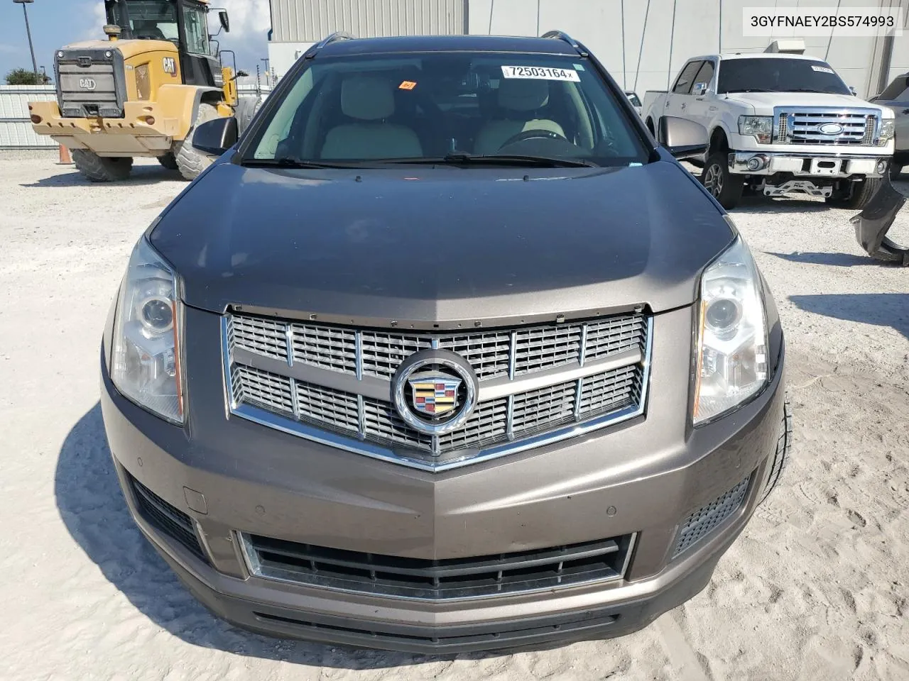 2011 Cadillac Srx Luxury Collection VIN: 3GYFNAEY2BS574993 Lot: 72503164